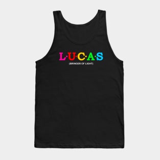 Lucas - Bringer of Light. Tank Top